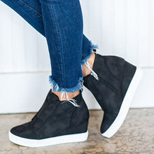 Load image into Gallery viewer, High Top Wedge Shoe