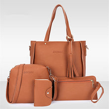 Load image into Gallery viewer, 4 Piece Bag Set - Shoulder Bag