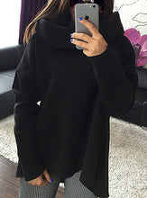 Load image into Gallery viewer, Womens Asymmetrical Sweatshirt - Long Sleeved 2021 cowl neck